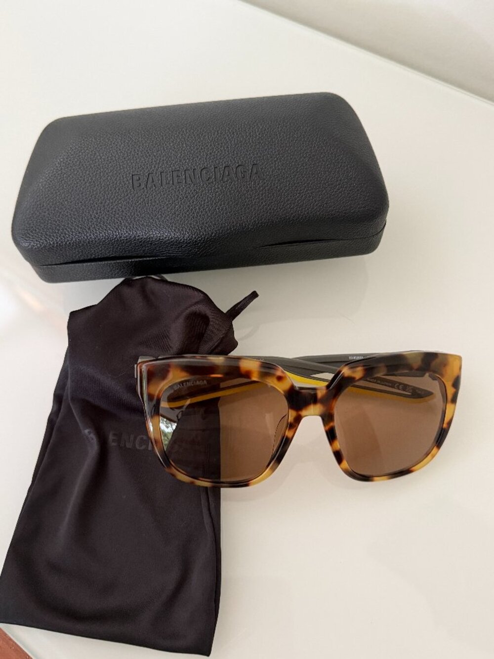 Balenciaga Sunglasses Havana/Brown BB0025SA
